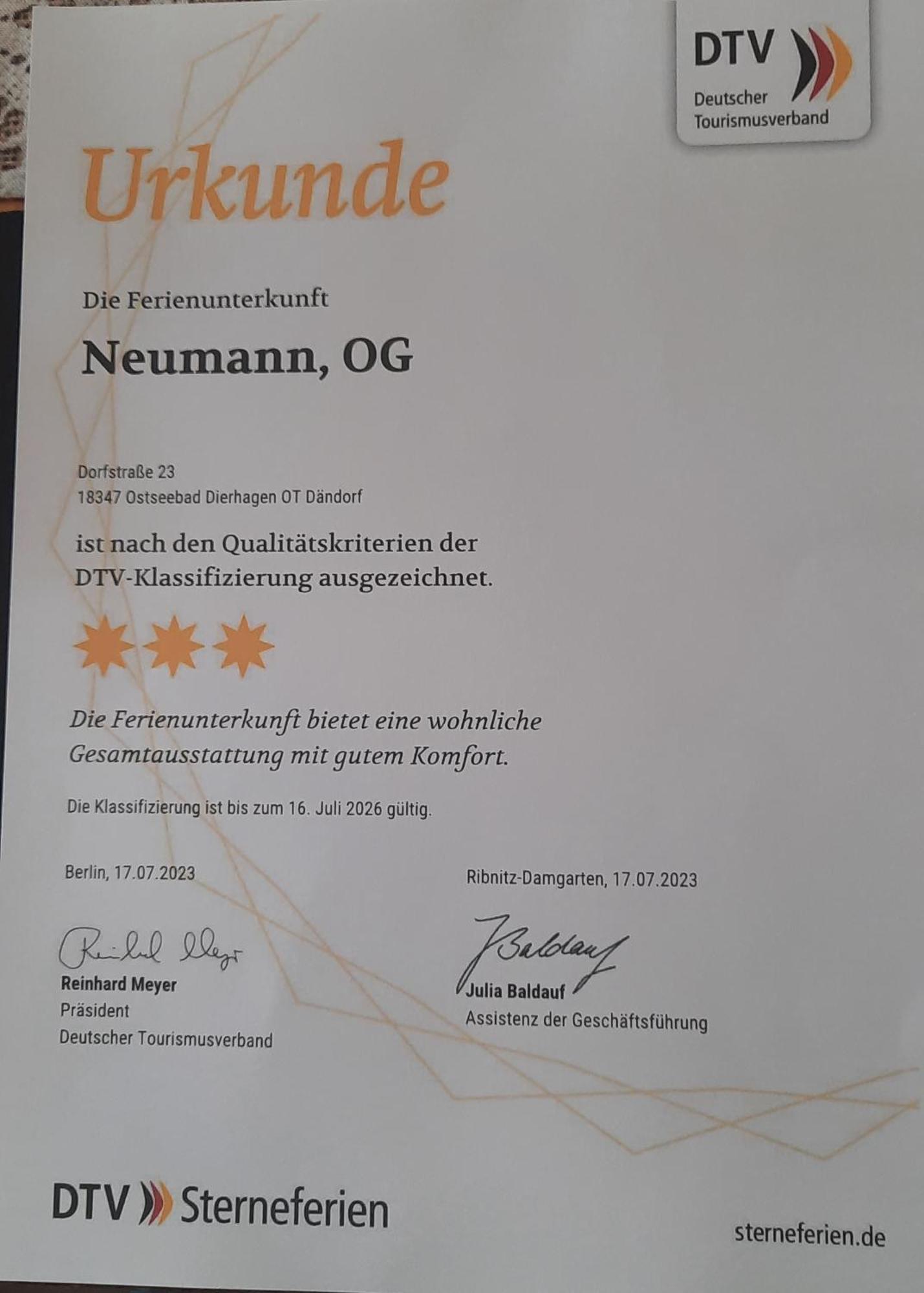3***Ferienwohnungen Neumann Dändorf Exterior foto